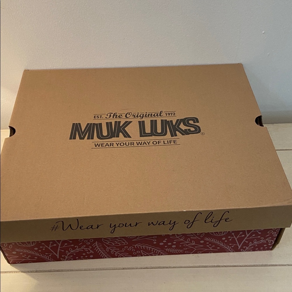 Muk Luks Women's Water Repellent Suede Mid Calf Winter Boots Bordeaux New - Picture 10 of 10